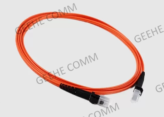 el 1m 62.5/125 cordón de remiendo de la fibra óptica de OM1 Dulpex MTRJ-MTRJ