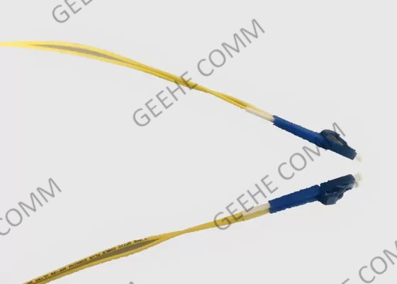 cordón LC del solo modo G657A los 25M Duplex Fiber Patch de 2.0m m al LC