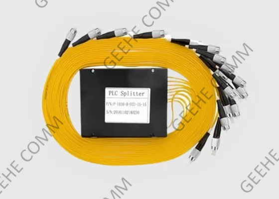 El 50:50 se adapta al divisor óptico de alta densidad 1×16 de la fibra para FTTH y GEPON