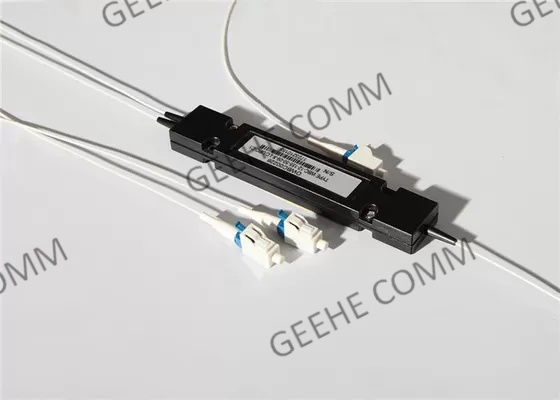 50/50 acoplador de la fibra del solo modo 1×2 155nm P.M.