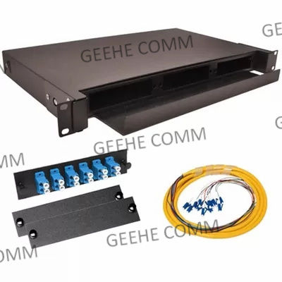 4U industrial 24 OM3 portuario MPO al panel de remiendo del LC