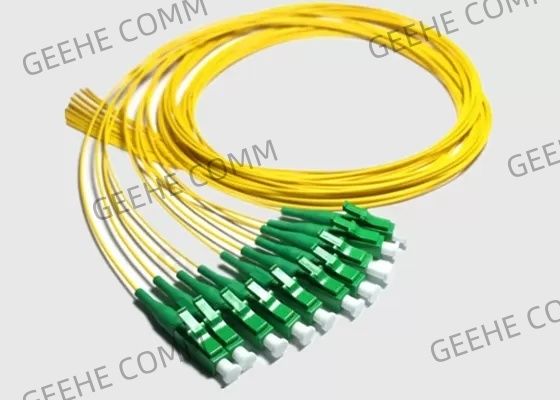 12 coleta estándar de la fibra óptica del soporte OS2 LC APC 9/125μm