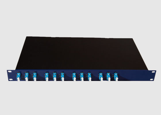 El panel de remiendo de fibra portuario del SC de 1.2m m 12 a dos caras con varios modos de funcionamiento negros