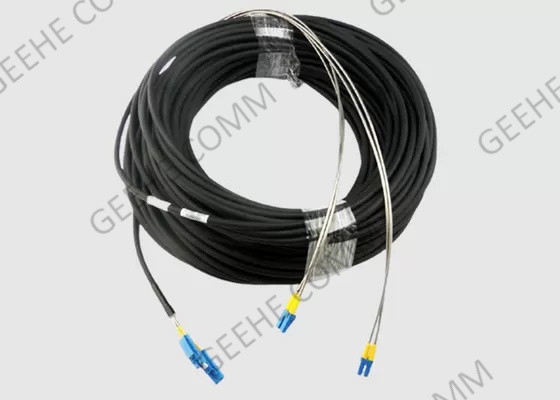 Cordón de remiendo a dos caras con varios modos de funcionamiento de la fibra óptica de 3.0m m Corning OFNR LC a LC el 100M