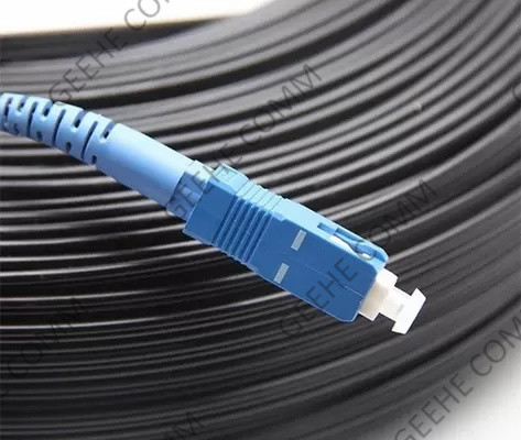 SC del solo modo del cordón de remiendo de la fibra óptica de las chaquetas de los centros de datos OFNR a SC 10M