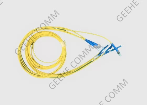 cordón de remiendo de la fibra del solo modo del simplex 9/125 de 3M ST To LC para CATV