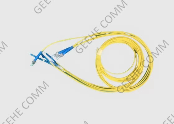 cordón de remiendo de la fibra del solo modo del simplex 9/125 de 3M ST To LC para CATV
