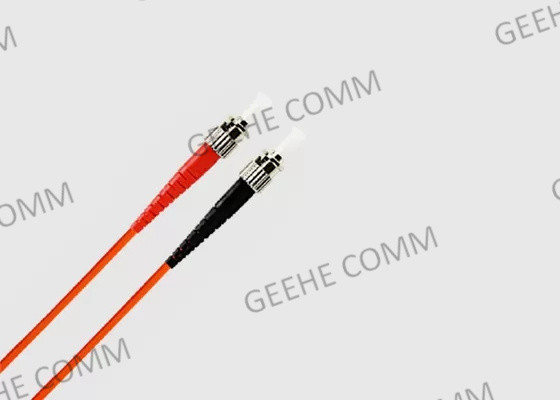 3 ST del duplex 62.5/125 del metro OM1 a la fibra Jumper Cable del ST