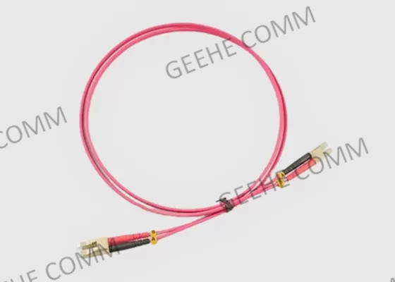 Fibra óptica a dos caras con varios modos de funcionamiento Jumper Cables 10M de OM1 62.5/125 LC-LC