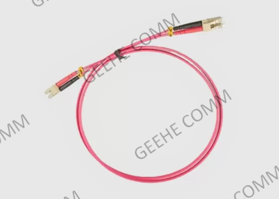 Fibra óptica a dos caras con varios modos de funcionamiento Jumper Cables 10M de OM1 62.5/125 LC-LC