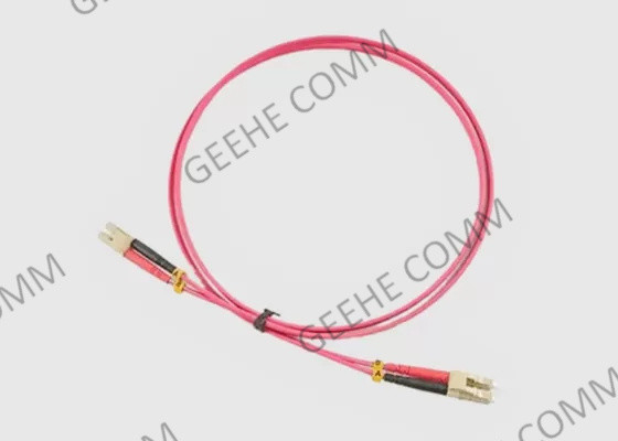 Fibra óptica a dos caras con varios modos de funcionamiento Jumper Cables 10M de OM1 62.5/125 LC-LC