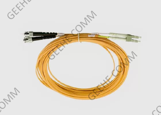 ST a dos caras de Jumper Cables los 25M Multimode 62.5/125 de la fibra al cordón de remiendo de la fibra del LC