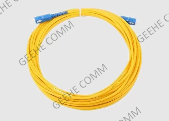 Solo modo LC al cordón de remiendo de la fibra óptica del SC 2.0m m