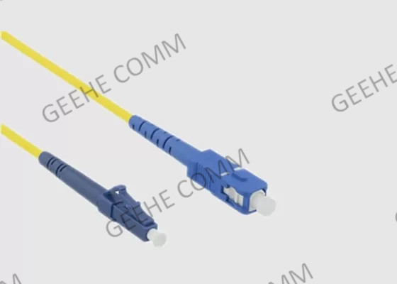 Solo modo LC al cordón de remiendo de la fibra óptica del SC 2.0m m