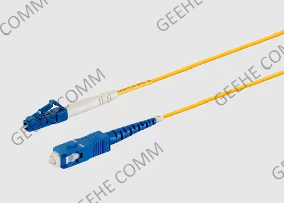 Solo modo LC al cordón de remiendo de la fibra óptica del SC 2.0m m