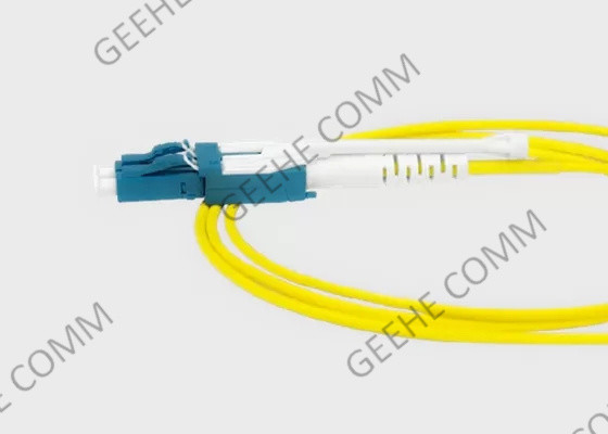 Cable a dos caras LC/LC del remiendo de SMF G.657A1 10M Uniboot Fiber Optic