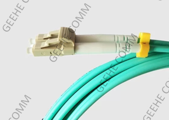 PVC Aqua Jacket Duplex OS2 LC de 3M al cable de la fibra del solo modo del LC