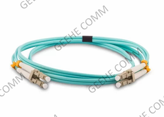 PVC Aqua Jacket Duplex OS2 LC de 3M al cable de la fibra del solo modo del LC