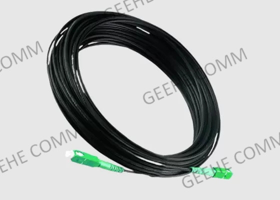 cable del remiendo de la fibra del solo modo del simplex 9/125 del SC del SC de los 2M Corning