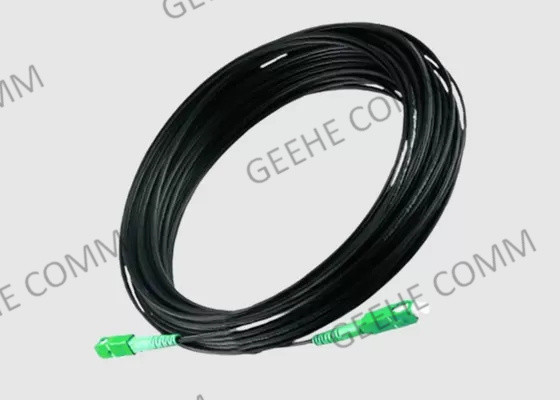 cable del remiendo de la fibra del solo modo del simplex 9/125 del SC del SC de los 2M Corning
