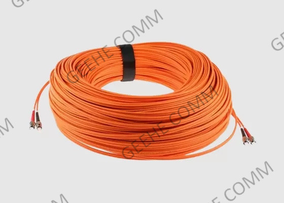 St a una cara APC – cordón de remiendo unimodal de la fibra óptica del St APC 10m de Om2 2.0m m Od