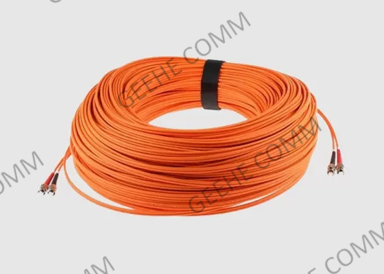St a una cara APC – cordón de remiendo unimodal de la fibra óptica del St APC 10m de Om2 2.0m m Od
