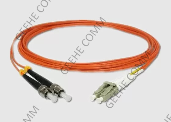 Chaqueta de PVC el 1m LC al cable a dos caras con varios modos de funcionamiento del remiendo de la fibra óptica del ST