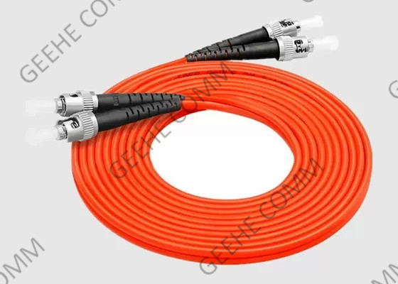 FC al cordón de remiendo el 1m con varios modos de funcionamiento de la fibra óptica del duplex OM3 0.9m m del ST
