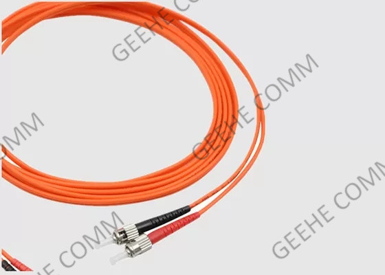 FC al cordón de remiendo el 1m con varios modos de funcionamiento de la fibra óptica del duplex OM3 0.9m m del ST