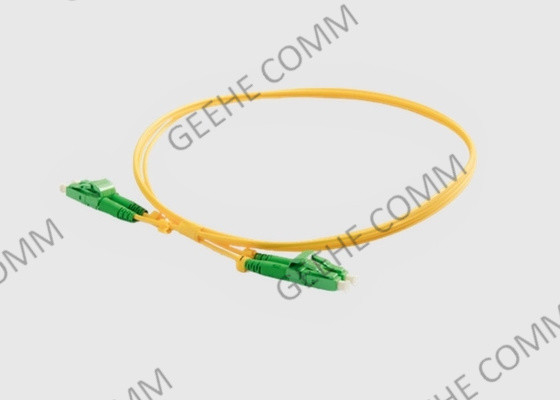 Cable multi a dos caras LC/APC del remiendo de la fibra óptica del modo G657A2 LSZH a LC/APC 10 metros