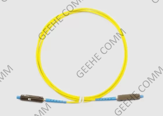 Cordón de remiendo a dos caras con varios modos de funcionamiento del conector amarillo de 2.0m m MU