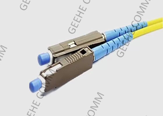 Cordón de remiendo a dos caras con varios modos de funcionamiento del conector amarillo de 2.0m m MU
