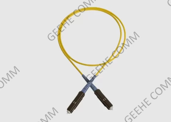 Cordón de remiendo a dos caras con varios modos de funcionamiento del conector amarillo de 2.0m m MU