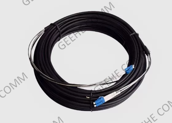 conector óptico de Jumper With Duplex LC del cordón de remiendo de los 30M Outdoor Armored Fiber