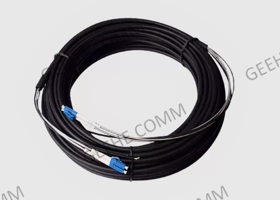conector óptico de Jumper With Duplex LC del cordón de remiendo de los 30M Outdoor Armored Fiber