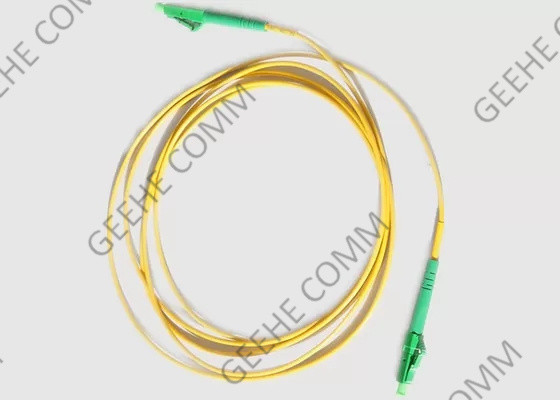 Cordón de remiendo bajo de la fibra óptica de la inserción LSZH 1.8m m LC al LC