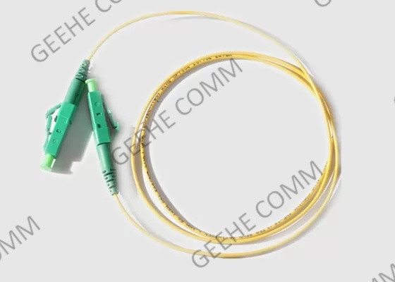 Cordón de remiendo bajo de la fibra óptica de la inserción LSZH 1.8m m LC al LC