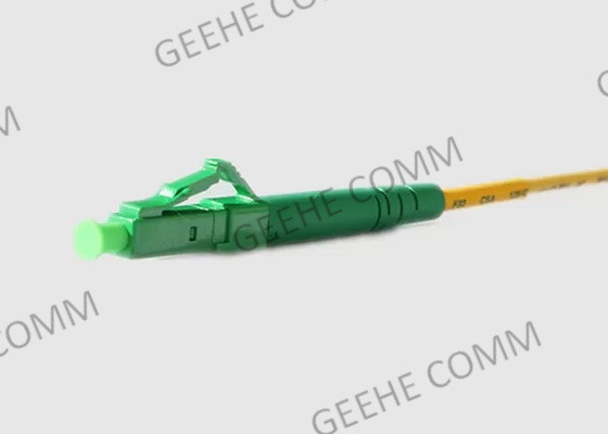 Cordón de remiendo bajo de la fibra óptica de la inserción LSZH 1.8m m LC al LC