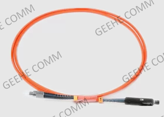 Cordón de remiendo de la fibra óptica de FC-MU APC OM1
