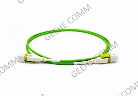 Cordón de remiendo con varios modos de funcionamiento de la fibra óptica del duplex LC/LC Uniboot de la fibra OM4 de Corning