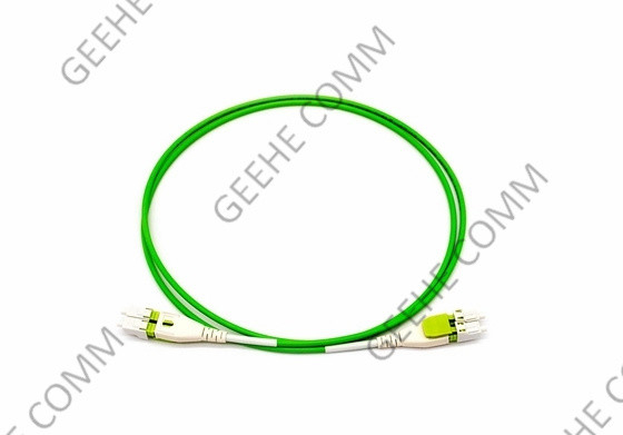 Cordón de remiendo con varios modos de funcionamiento de la fibra óptica del duplex LC/LC Uniboot de la fibra OM4 de Corning