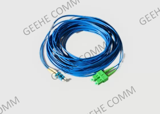Duplex LC de 4 metros a la fibra con varios modos de funcionamiento Jumper For Fiber Networks del SC