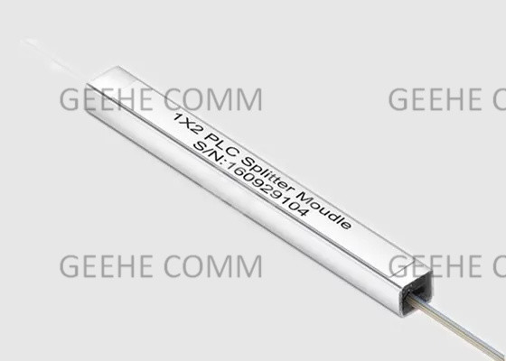 Tipo de acero divisor desnudo del tubo del PLC 1x4 de FTTH