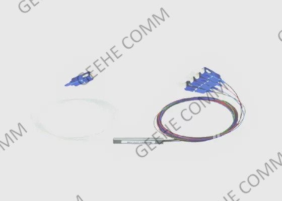 divisor unimodal de la fibra óptica Y de 1x4 Mini Module los 900μm SC/UPC LZSH