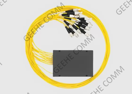 El 50:50 se adapta al divisor óptico de alta densidad 1×16 de la fibra para FTTH y GEPON