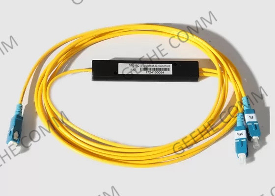 Divisor blockless al aire libre 2 del cable de fribra óptica del 1.5M SC/APC en salida