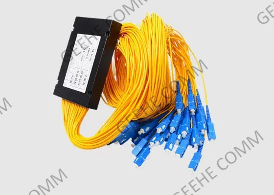 fibra óptica de Corning del solo modo del módulo del divisor del PLC de la fibra de 1x32 SC-UPC