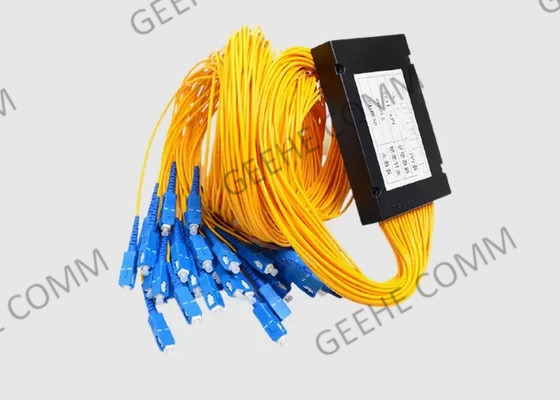fibra óptica de Corning del solo modo del módulo del divisor del PLC de la fibra de 1x32 SC-UPC