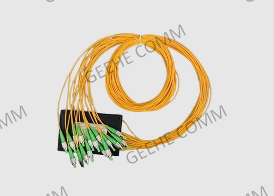 caja fibroóptica del divisor del conector 1×16 del modo FC APC de la fibra de 2.0m m sola
