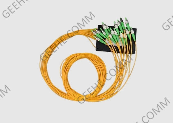 caja fibroóptica del divisor del conector 1×16 del modo FC APC de la fibra de 2.0m m sola
